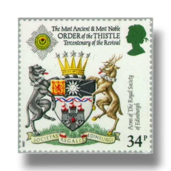 Arms of Royal Society of Edinburgh